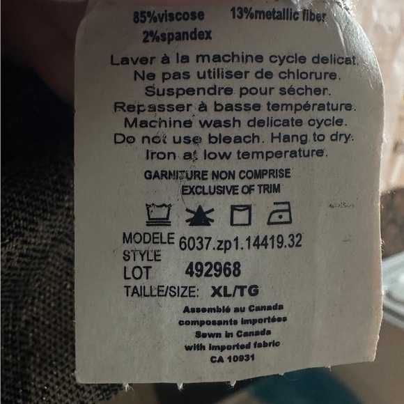 NWT Melanie Lyne Mock Neck Tunic - Picture 8 of 9